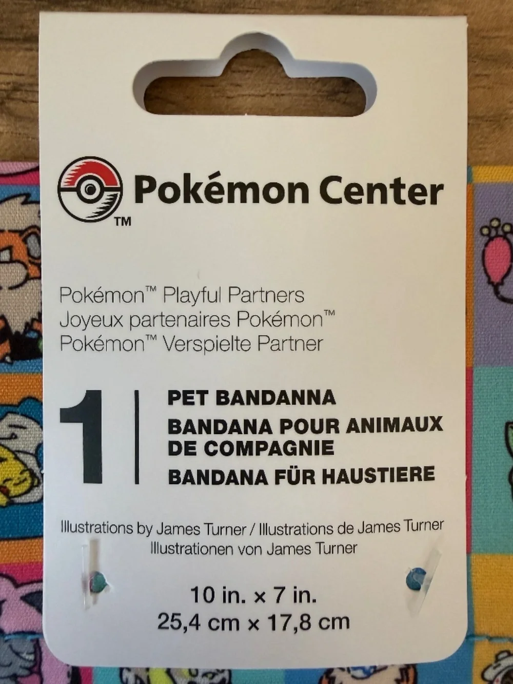 Pokemon Center Pet Bandana Collar Accessory